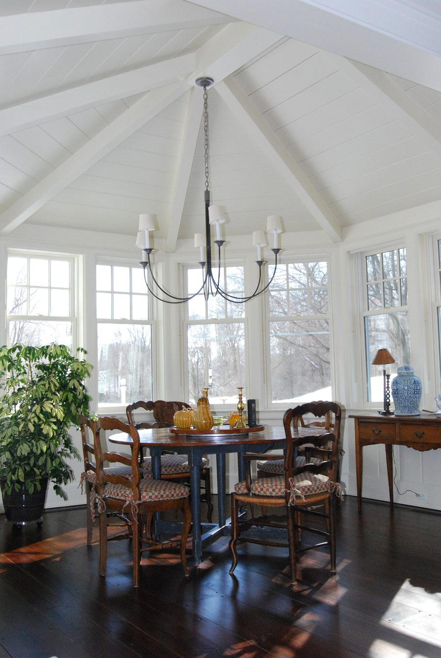 The new breakfast room